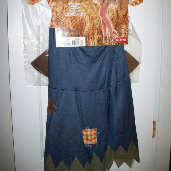 NWT Woman’s Cornfield Scarecrow Cutie Costume Sz. Small (4-6) - Picture 5 of 5